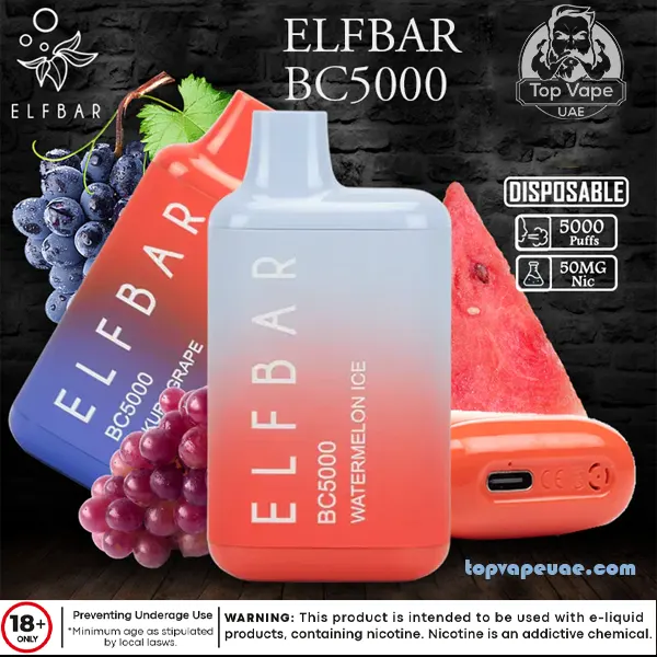 ELFBAR BC5000 Puffs Disposable