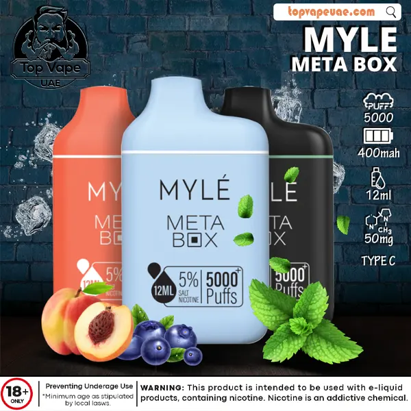 Myle Meta Box 5000 Puffs Disposable