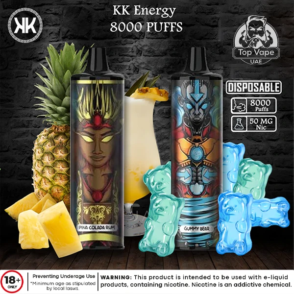 KK Energy 8000 Puffs