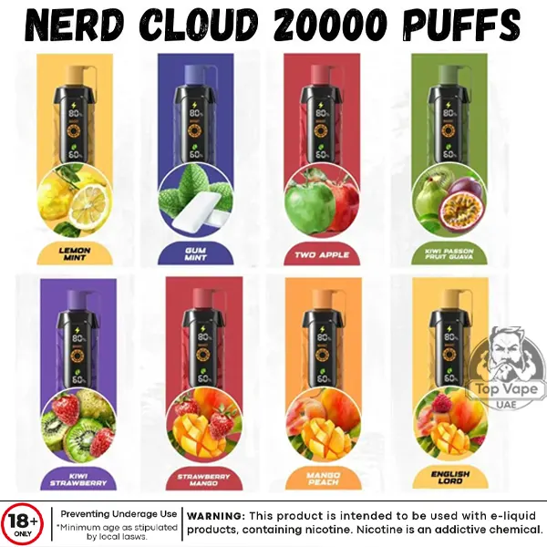 Nerd Cloud 20000 Puffs