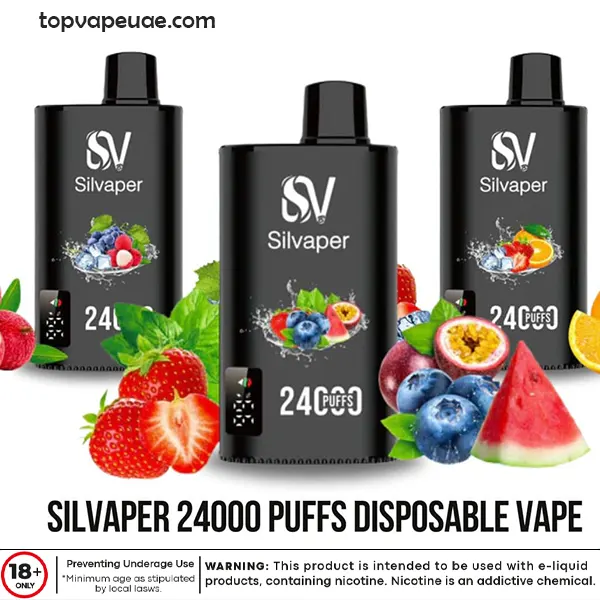 Silvaper 24000 Puffs