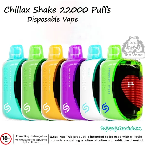 Chillax Shake 22000 Puffs