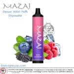 Mazaj Demon 5000 Puffs Disposable Vape Device in UAE - Image 4