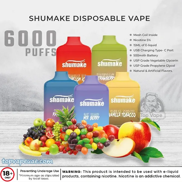 Shumake 6000 Puffs