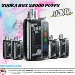 Zooka Box 25000 Puffs Disposable Vape by Bazooka in UAE - Image 2