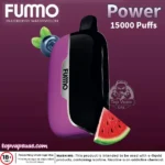 Fummo Power 15000 Puffs Disposable Vape Device in UAE - Image 4