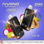Aivono Aim Magic 20000 Puffs Disposable Zero Nicotine Vape in UAE - Image 7