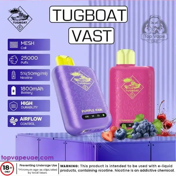 Tugboat Vast 25000 Puffs