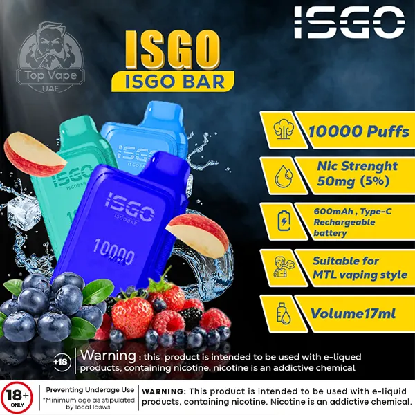 ISGO Bar 10000 Puffs